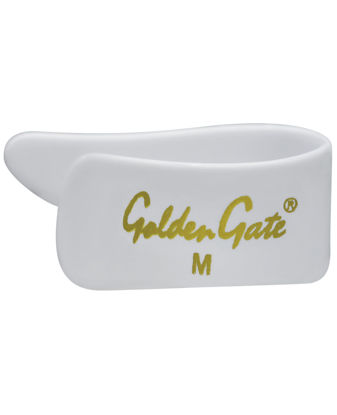 Picture of Golden Gate GP-3W Thumb Pick - White - Medium - Dozen
