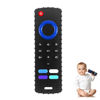 Picture of YAPROMO Baby Teething Toys,Reomte Teether Toys, Silicone Chew Toy for Babies 18+ Months, Remote Control Shape Teething Toys, Early Educational Toy BPA Free & Refrigerator Safe (Black-New)
