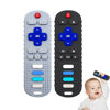 Picture of YAPROMO 2Pcs Teething Toys, Silicone TV Remote Teethers for Baby Toy Remote Teethetr for Infant Toddler Kids/Boy/Girl, BPA Free and Refrigerator Safe