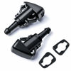 Picture of OTUAYAUTO Front Windshield Washer Nozzles - Replacement for Chrysler, Dodge, Jeep, Ram - Replaces OEM #: 4805742AB, 4805742AC. 5113049AA, 55077460AA, 5303833AA, Premium Spray Jet Kit (pack of 2)