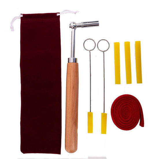 Picture of XUYIYUE Professional Piano Tuning Kit Piano Tuning Hammer and Mute kit Piano tuning kit 8 pieces