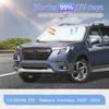 Picture of for Subaru Forester 2019-2024 Sun Shade Sunshade Windshield Cover, 4-Layer Front Window Shade for Forester Crossover, Base, Premium, Sport, Limited Sun Visor 240T Shade Cooler Car Accessories