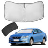 Picture of for Toyota Camry Sun Shade Sunshade Windshield Cover - 4 Layers Front Window Shade for Camry 2012-2017 Custom Fit Sun Visor - 240T Retractable Shade Blocks UV Rays Car Accessories