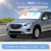 Picture of for Mazda CX-5 2013-2016 Sun Shade Sunshade Windshield Cover, 4-Layer Front Window Shade Custom Fit CX5 2013 2014 2015 2016 Sun Visor 240T Foldable Shade Blocks UV Rays Cooler Car Accessories