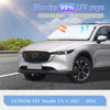 Picture of for Mazda CX5 CX-5 2017-2024 2025 Sun Shade Sunshade Windshield Cover, 4-Layer Front Window Shade Custom Fit CX5 Sport, Touring, Grand Touring, 4 Door Crossover Sun Visor 240T Fabric Shade