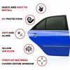 Picture of Car Window Shades, 2 Pack Breathable Mesh Side Car Window Sun Shades, Stretch Car Window Screens for Baby/Camping Heat Block UV Protection, Back Window Covers for Car, Truck, SUV, Van-(XL 23x63 x28)