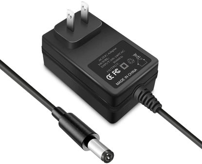 Picture of 9V Power Adapter fit for Casio Keyboard AD-5 AD-5MU WK-110 WK-200 LK-43 LK-100 CT-360 CTK-496 CTK-573 CTK-611 CTK-700 CTK-710 CTK-2100 CasioTone Piano Keyboard Power Supply Cord