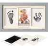 Picture of Inkless Baby Hand And Footprint Kit - Ink Pad for Baby Hand and Footprints,Dog Paw Print Kit,Dog Nose Print Kit,Clean Touch Newborn Print Kit,Baby Registry,Baby Shower Gifts,Girls, Boys(Cloud Gray)