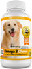 Picture of Amazing Omega 3 Fish Oil for Dogs - Omega 3 for Dogs Shedding and Itchy Skin Relief for Dog Dry Skin and Hot Spots, EPA and DHA Fatty Acids, Dog Skin and Coat Supplement - 120 Salmon Flavor Chews