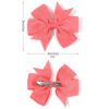 Picture of 40PCS 3 Inch Hair Bows for Girls Grosgrain Ribbon Toddler Accessories with Alligator Clip Bow Baby Kids Teens