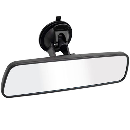 Picture of Rear View Mirror,LECAMEBOR Universal Thickened Anti-glare HD Car Interior Rear View Mirror-(With Adjustable Suction Cup)