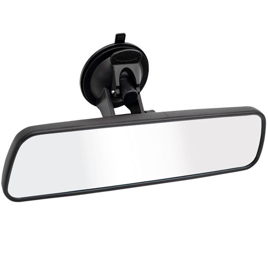 Picture of Rear View Mirror,LECAMEBOR Universal Thickened Anti-glare HD Car Interior Rear View Mirror-(With Adjustable Suction Cup)