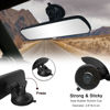 Picture of Rear View Mirror,LECAMEBOR Universal Thickened Anti-glare HD Car Interior Rear View Mirror-(With Adjustable Suction Cup)
