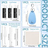 Picture of 23 Pcs Clarinet Cleaning Kit Clarinet Accessories All in One Clarinet Cleaner Kit with Maintenance Kit Clarinet Swab Clarinet Reeds Cork Grease Thumb Rest for Clarinet Wind Instrument(Blue)