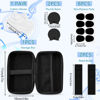Picture of 23 Pcs Clarinet Cleaning Kit Clarinet Accessories All in One Clarinet Cleaner Kit with Maintenance Kit Clarinet Swab Clarinet Reeds Cork Grease Thumb Rest for Clarinet Wind Instrument(Blue)