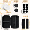 Picture of 23 Pcs Clarinet Cleaning Kit Clarinet Accessories All in One Clarinet Cleaner Kit with Maintenance Kit Clarinet Swab Clarinet Reeds Cork Grease Thumb Rest for Clarinet Wind Instrument (Yellow)