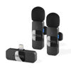 Picture of Boya Wireless Lavalier Microphone for iPhone iPad Phone Omnidirectional External Mini Lapel Lightning Microphone for iPhone Clip-On Mic for Video Recording Podcast YouTube Live Streaming