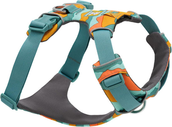 Picture of Ruffwear, Front Range Dog Harness, Reflective and Padded, No Pull Harness for Training and Everyday, Spring Mountains, XX-Small