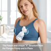 Picture of Momcozy Pumping Bra, Pumping Bra Hands Free 2 Pack Comfortable All Day Wear Pumping and Nursing Bra in One Holding Breast Pump for Spectra, Lansinoh, Medela