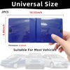 Picture of Ziciner Car Registration Insurance Holder, 2Pack Essential Auto Card Document Glove Box Organizer with Velcro Closure, Vehicle Interior Accessories Perfect for Most Car, Truck, SUV (Blue/Big Car)
