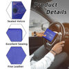 Picture of Ziciner Car Registration Insurance Holder, 2Pack Essential Auto Card Document Glove Box Organizer with Velcro Closure, Vehicle Interior Accessories Perfect for Most Car, Truck, SUV (Blue/Big Car)