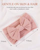 Picture of jollybows 12pcs Nylon Headbands for Baby Girls Infant Baby Bows Newborn Hairbands Toddler Hair Bow Elastics Head Wraps