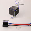 Picture of Gebildet JD1912 Car Relay Harness 12V 40A 4 Pin SPST 12AWG Harness Sockets with Color-Labeled Wires for Automotive Truck Van Motorcycle Boat (Pack of 2)