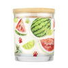 Picture of One Fur All, Pet House Candle - 100% Plant-Based Wax Candle - Pet Odor Eliminator for Home - Non-Toxic and Eco-Friendly Air Freshening Scented Candles - (Pack of 2, Watermelon Mojito)