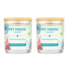 Picture of One Fur All, Pet House Candle-100% Plant-Based Wax Candle-Pet Odor Eliminator for Home-Non-Toxic and Eco-Friendly Air Freshening Scented Candles-Odor Eliminating Candle-(Pack of 2, Mediterranean Sea)