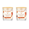 Picture of One Fur All, Pet House Candle-100% Plant-Based Wax Candle-Pet Odor Eliminator for Home-Non-Toxic and Eco-Friendly Air Freshening Scented Candles-Odor Eliminating Candle-(Pack of 2, Caramel Latte)