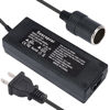 Picture of Suacopzar 12V 10A Car Power Adapter Female Auto Cigarette Lighter Plug, AC 100-240V to DC 12V 10A 120W Power Supply Adapter AC to DC Converter Transformer for Car Powered Device