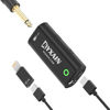 Picture of KYXAIN Guitar Audio Interface Pocket Internal Recording Sound Card with Type-C & Lightning for Live Streaming by iPad, iPhone, Android, PC Plug and Laptop Plug & Play