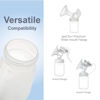 Picture of Maymom Wide Neck Breastmilk Collection n Storage Bottle 5.4 oz; Re-markable SureSeal Disc. Compatible with Spectra S2 Spectra S1 Spectra 9 Plus.