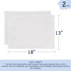 Picture of EXQ Home Toddler Pillowcases Zippered 13x18 Travel Pillow Case Set of 2, Small Pillow Case Fits Baby Pillow Sized 12x16, 13x18, Kids Pillowcases 2 Pack Machine Washable (White)