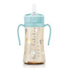 Picture of GROSMIMI Flip Top Spill Proof Sippy Cup, PPSU, BPA Free, 10 oz, Stage 2 Straw for Toddlers (Air Balloon)