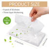 Picture of Car Tissue Refill Auto Visor Tissue Refills Napkin Holder Refill for Sun Visor Car Travel Tissues, Soft and Smooth, 3-Ply (8 Pieces)