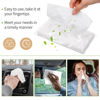 Picture of Car Tissue Refill Auto Visor Tissue Refills Napkin Holder Refill for Sun Visor Car Travel Tissues, Soft and Smooth, 3-Ply (8 Pieces)