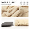 Picture of Luciphia Premium Fleece Dog Puppy Blanket Soft Pet Sherpa Calming Cat Blanket Throw for Small Medium Dog Cat(Beige,30x20 inches)