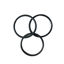 Picture of CVNC 3 PCS Rubber O-Ring for Playing Quartz Crystal Singing Bowl