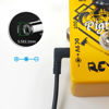 Picture of Godtone 4 Pack Guitar Effect Pedal DC Cable 5.5mm x 2.1mm Power Lead Cord, 60CM Male to Male (4 Power Cable)