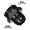 Picture of EVIL ENERGY 16AN Flare to AN20 ORB Male O-Ring Fitting Adapter