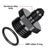 Picture of EVIL ENERGY 4AN Flare to AN10 ORB Male O-Ring Fitting Adapter