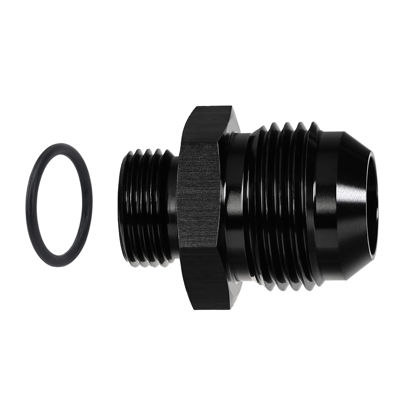 Picture of EVIL ENERGY 12AN Flare to AN8 ORB Male O-Ring Fitting Adapter 2PCS