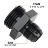 Picture of EVIL ENERGY 8AN Flare to AN12 ORB Male O-Ring Fitting Adapter 2PCS