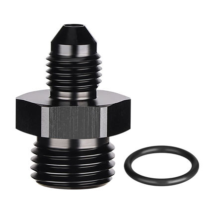 Picture of EVIL ENERGY 3AN Flare to AN6 ORB Male O-Ring Fitting Adapter