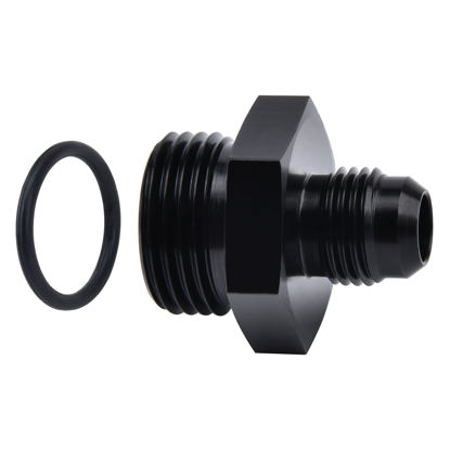 Picture of EVIL ENERGY 6AN Flare to AN10 ORB Male O-Ring Fitting Adapter