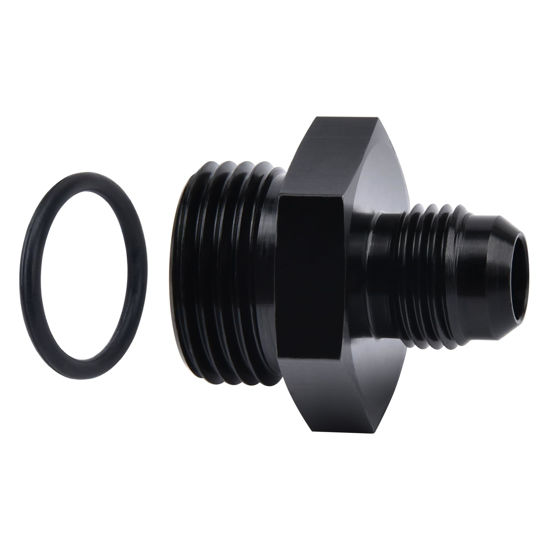 Picture of EVIL ENERGY 6AN Flare to AN10 ORB Male O-Ring Fitting Adapter