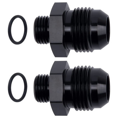 Picture of EVIL ENERGY 10AN Flare to AN6 ORB Male O-Ring Fitting Adapter 2PCS