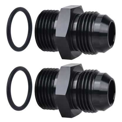 Picture of EVIL ENERGY 12AN Flare to AN12 ORB Male O-Ring Fitting Adapter 2PCS