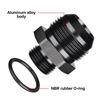 Picture of EVIL ENERGY 16AN Flare to AN10 ORB Male O-Ring Fitting Adapter